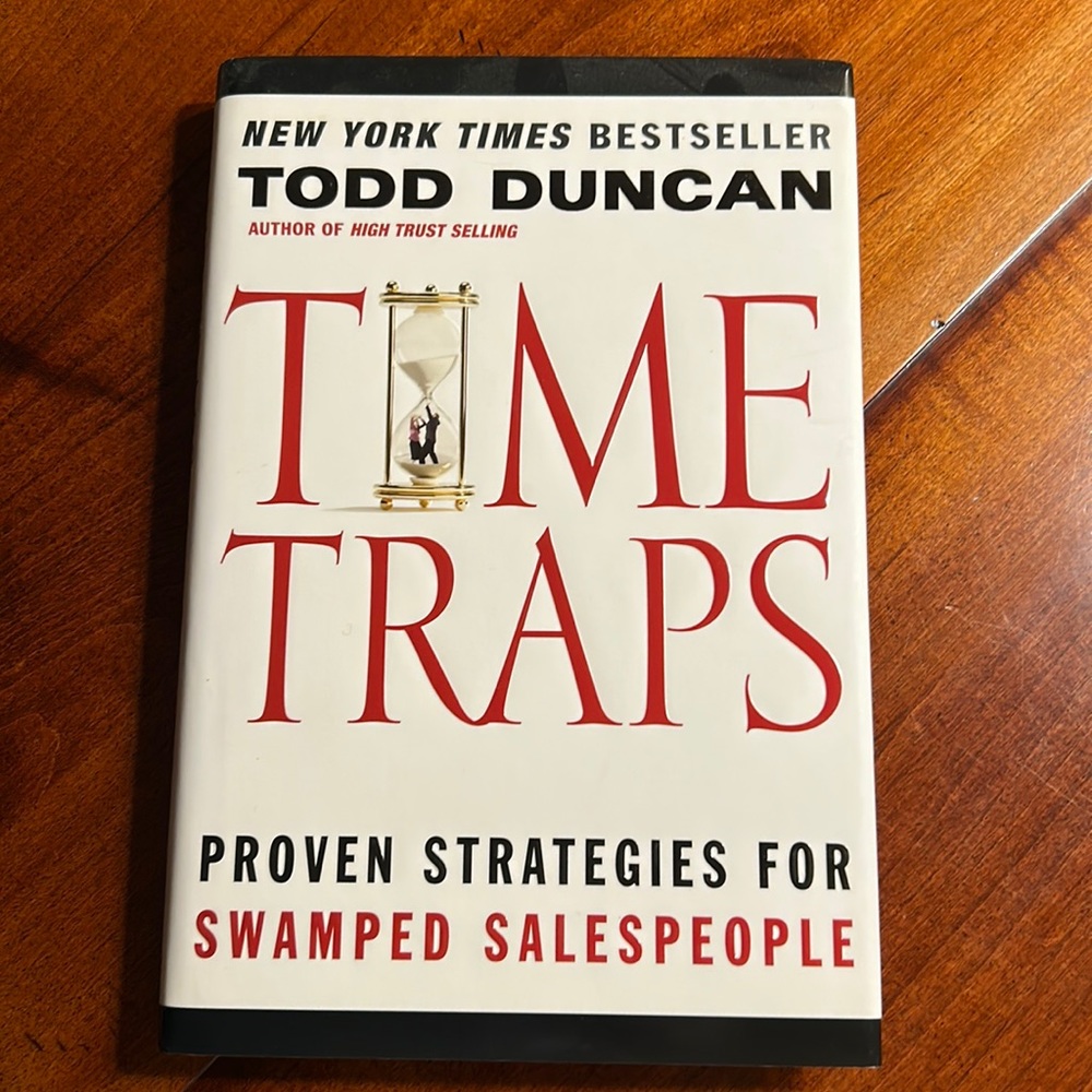 2 for $20 sale! Time Traps autographed sales self help book!
